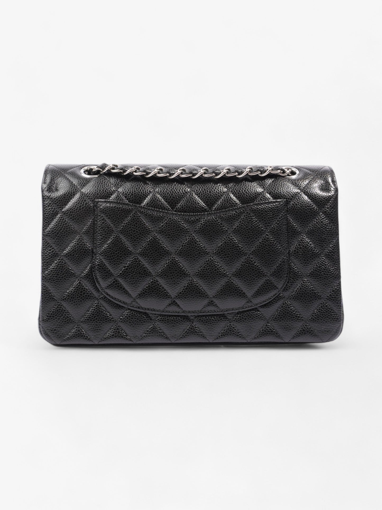 Chanel Classic Double Flap Black Caviar Leather Medium