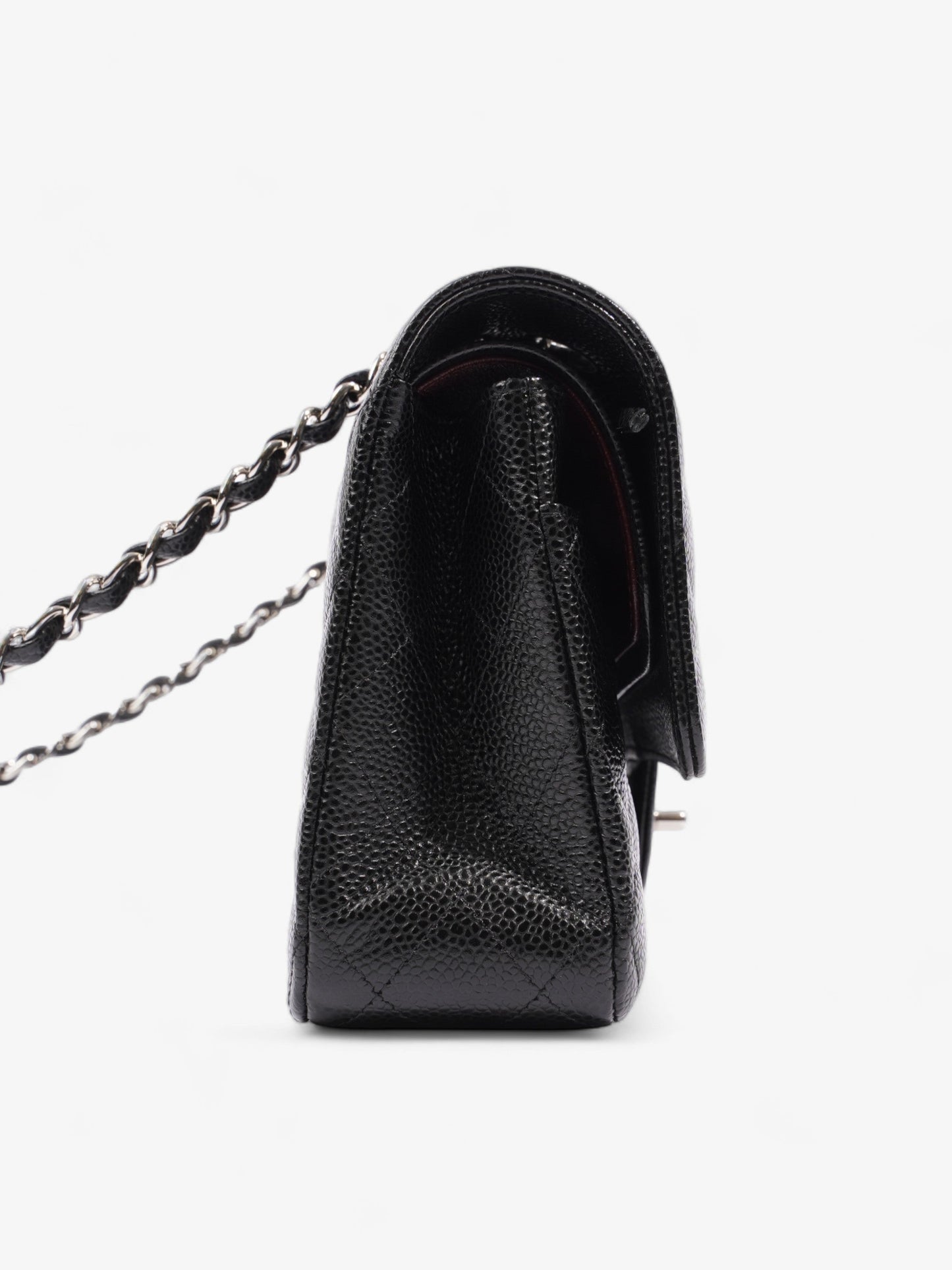 Chanel Classic Double Flap Black Caviar Leather Medium