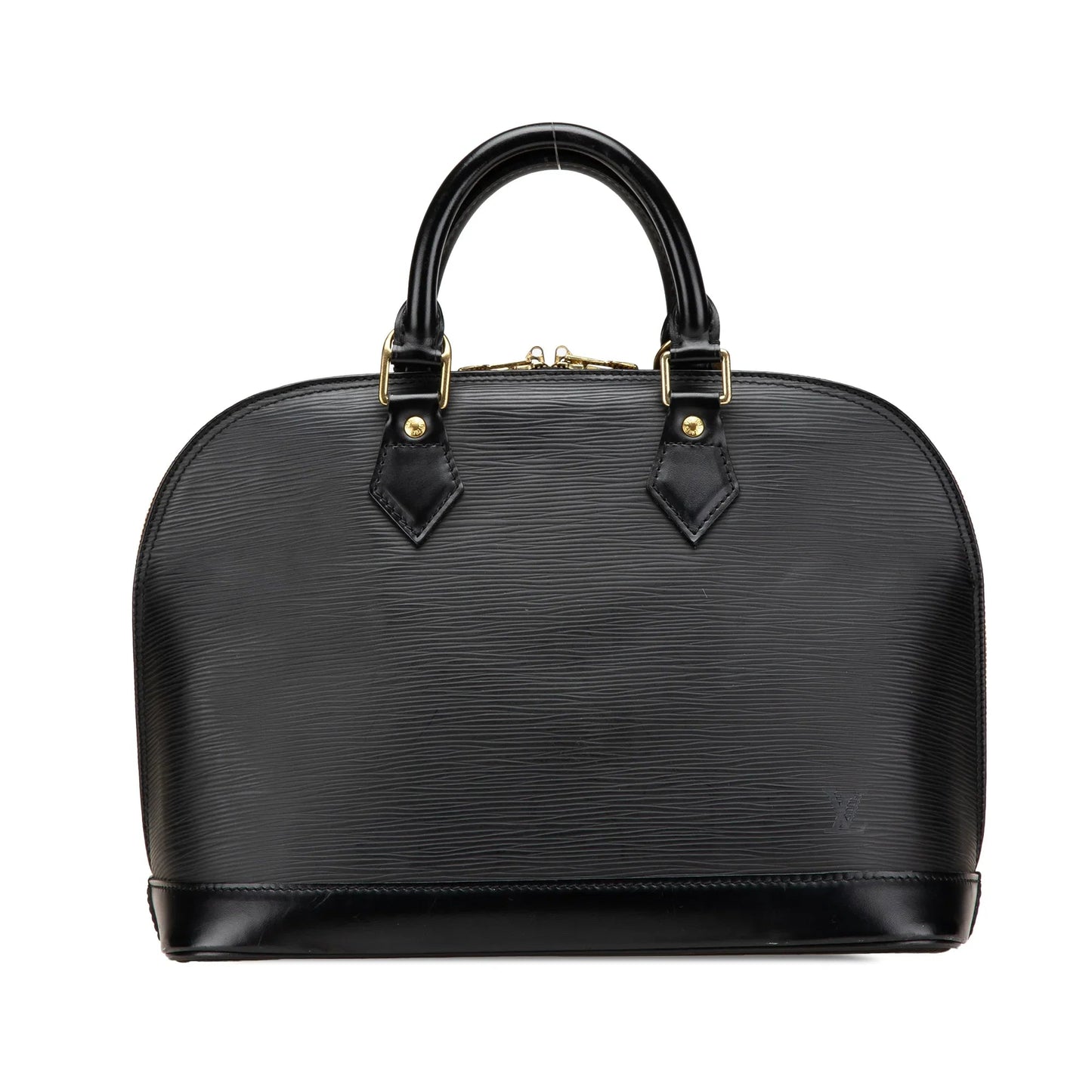 Black Louis Vuitton Epi Alma PM Handbag