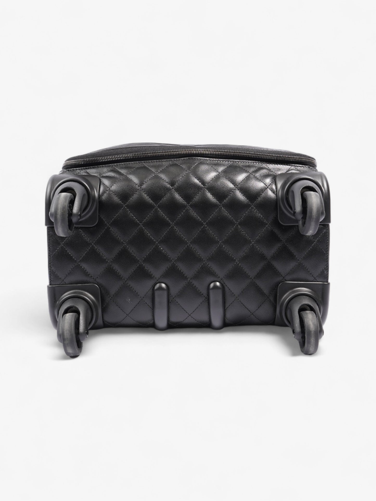 Chanel Caviar Quilted Cabin Bag Black Caviar Leather