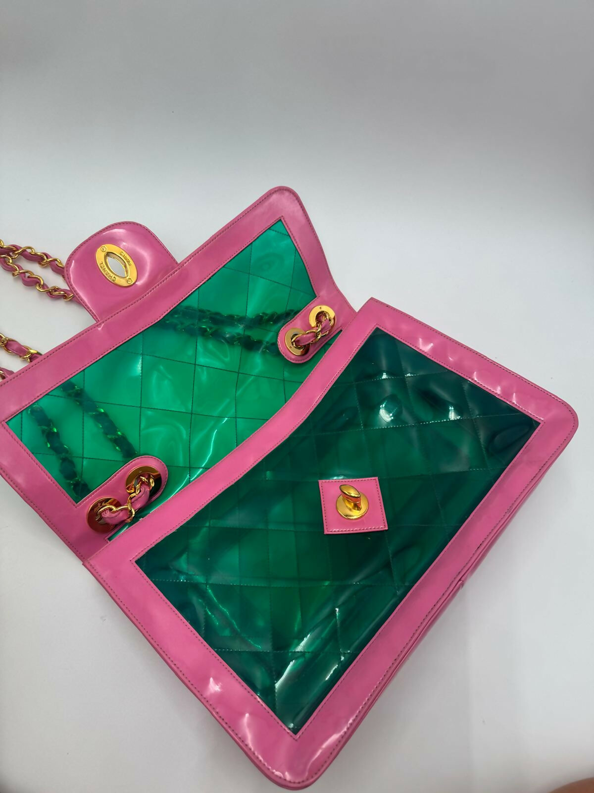 Chanel 2018 Coco Splash PVC Flap
