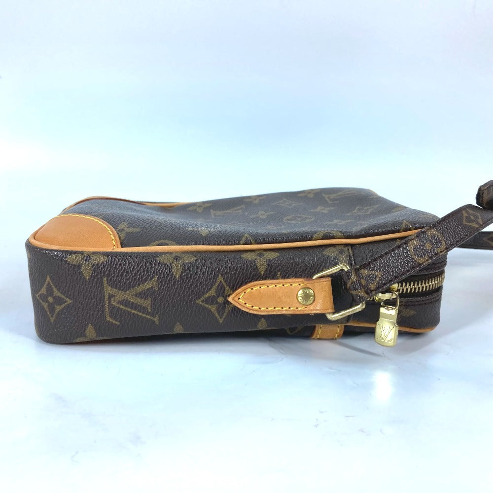 LOUIS VUITTON Shoulder Bag Monogram canvas Brown Monogram Danube Women