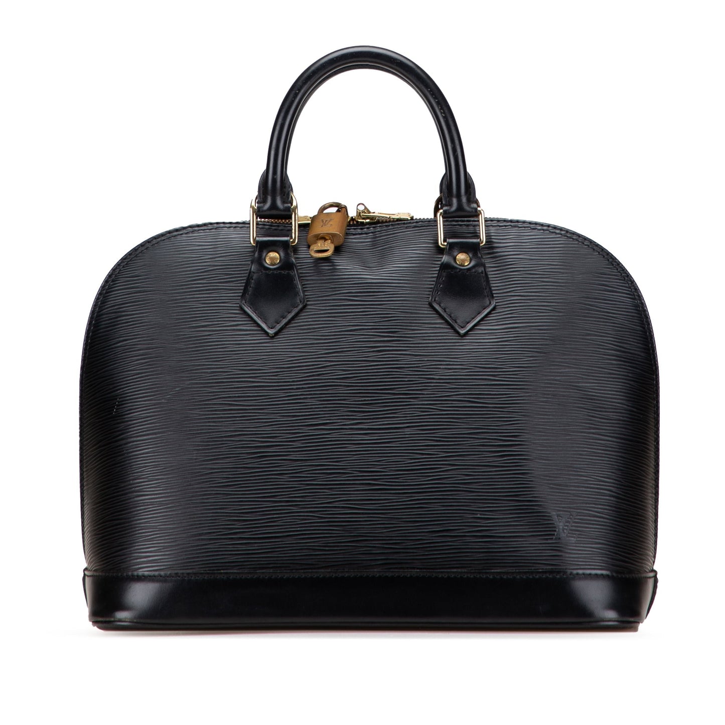 Black Louis Vuitton Epi Alma PM Handbag