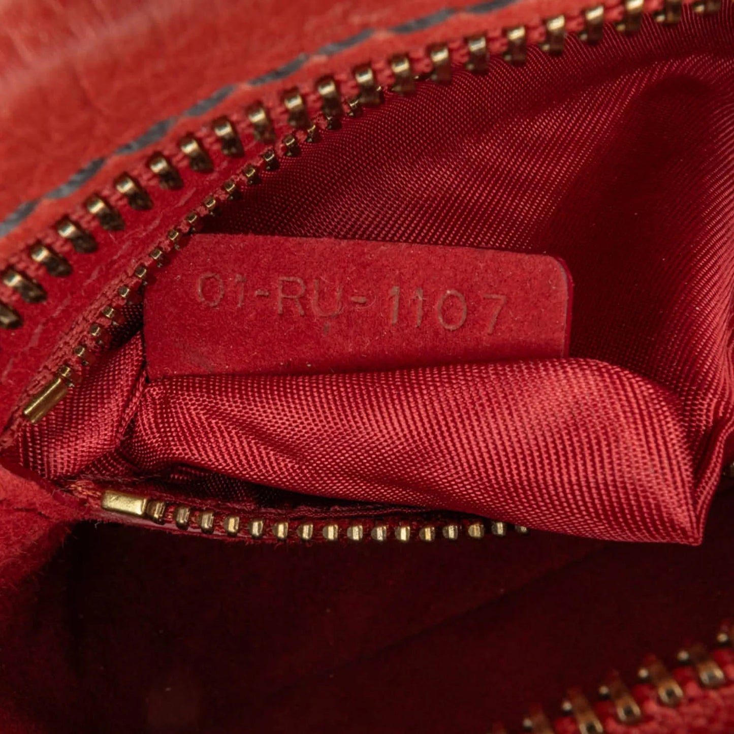 Red Dior Leather JAdior Camera Bag