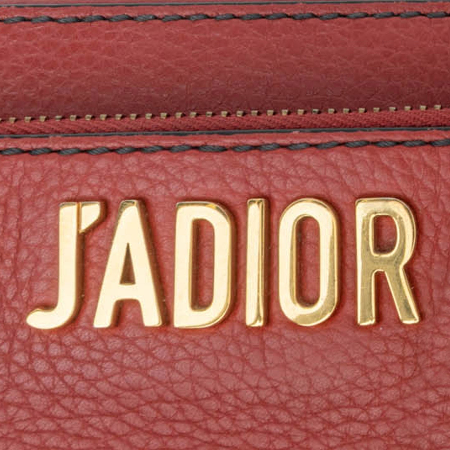 Red Dior Leather JAdior Camera Bag