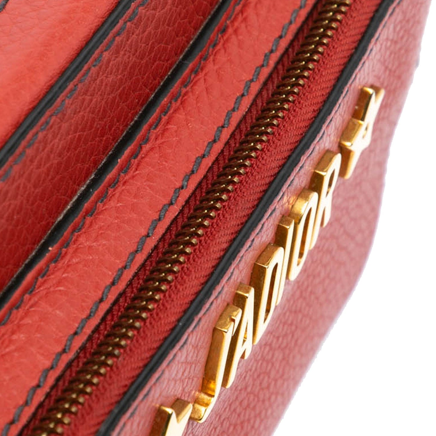 Red Dior Leather JAdior Camera Bag
