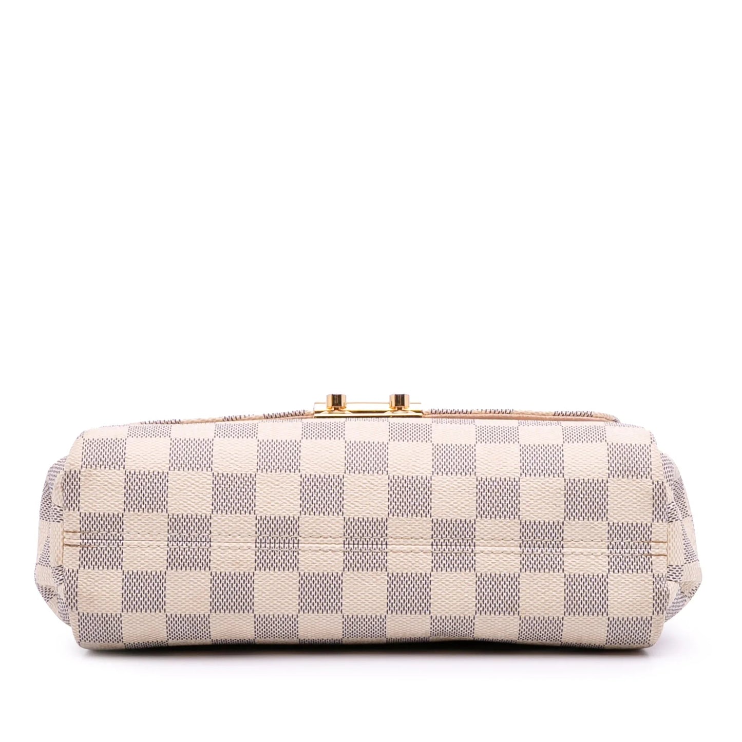 White Louis Vuitton Damier Azur Croisette Satchel