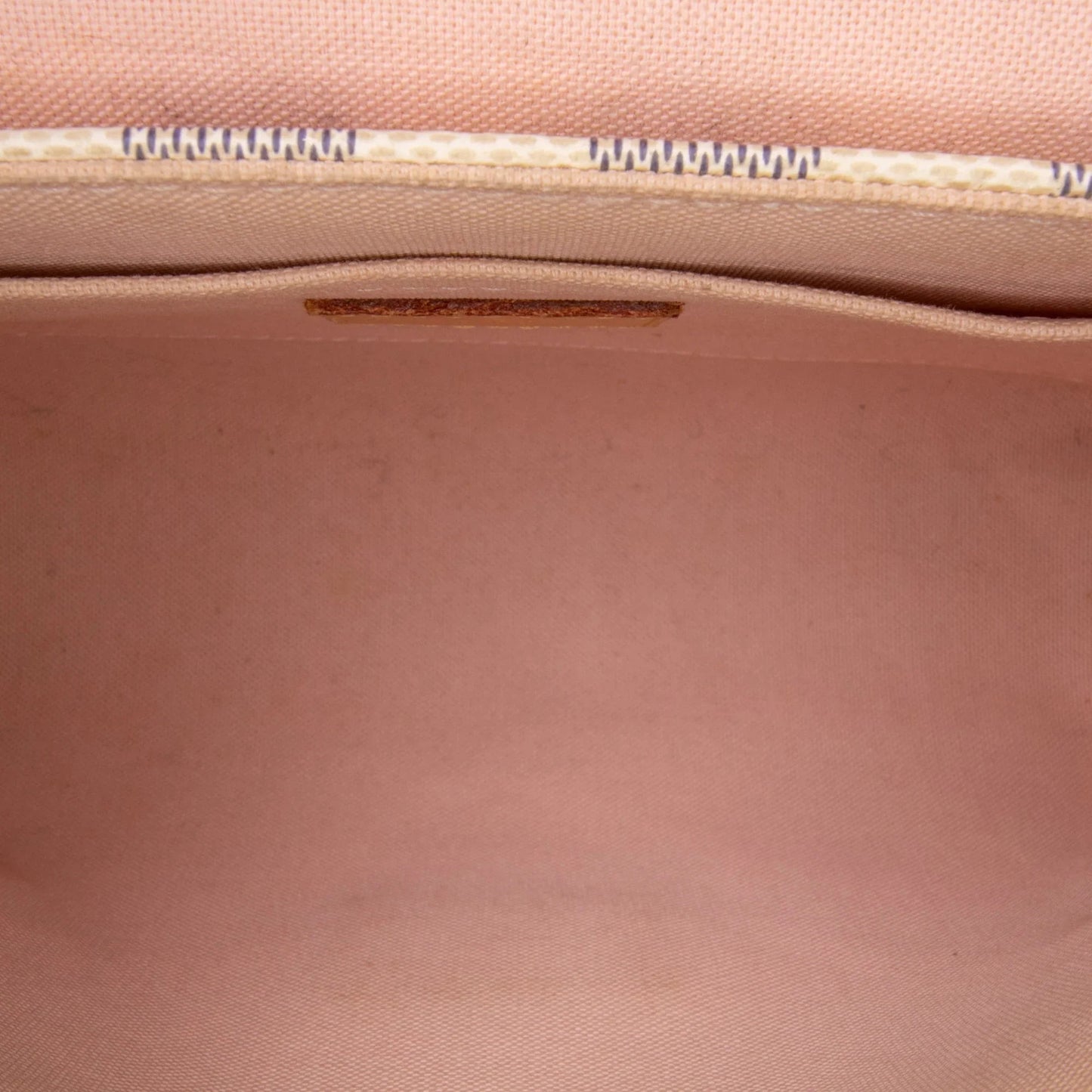 White Louis Vuitton Damier Azur Croisette Satchel