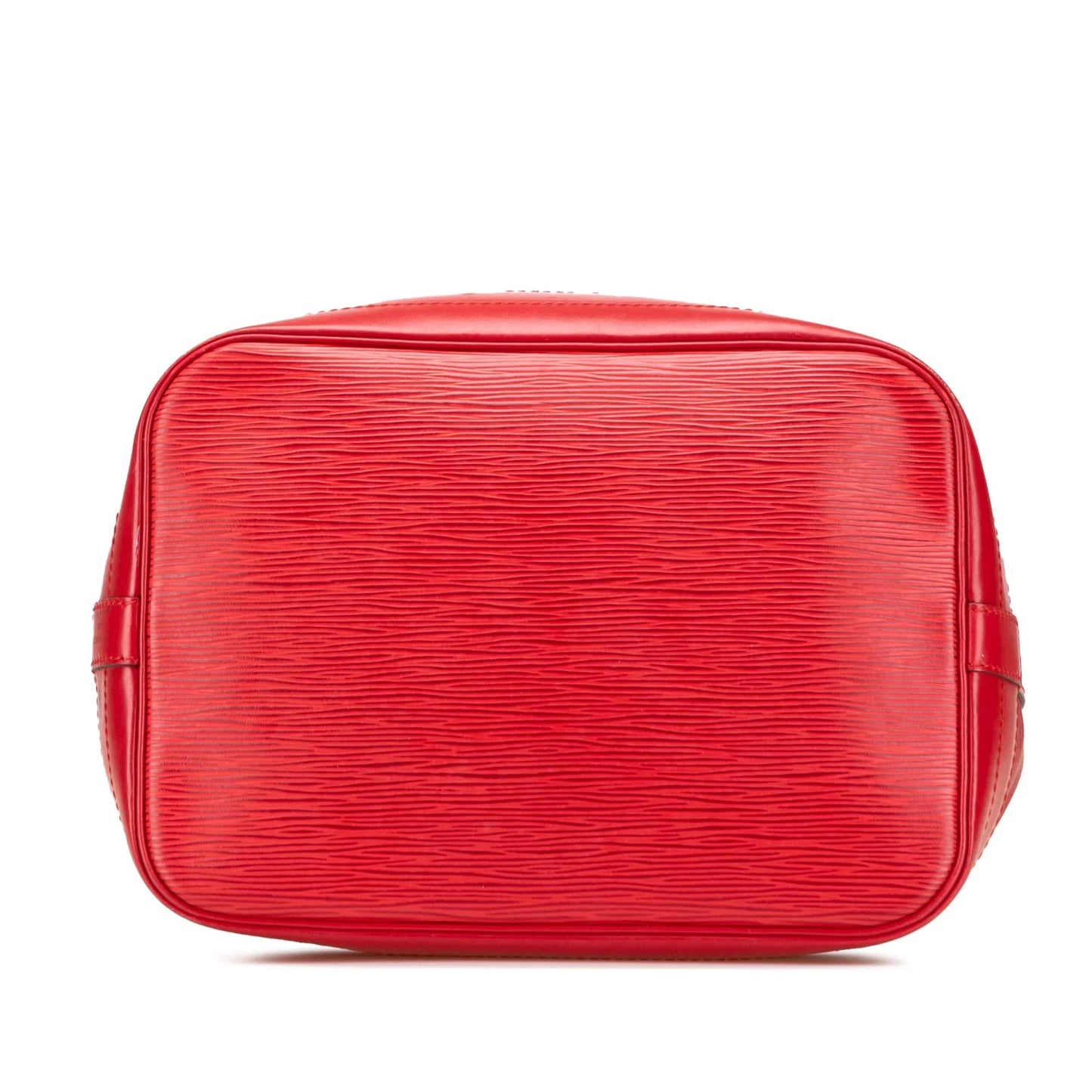 Red Louis Vuitton Epi Noe GM Bucket Bag