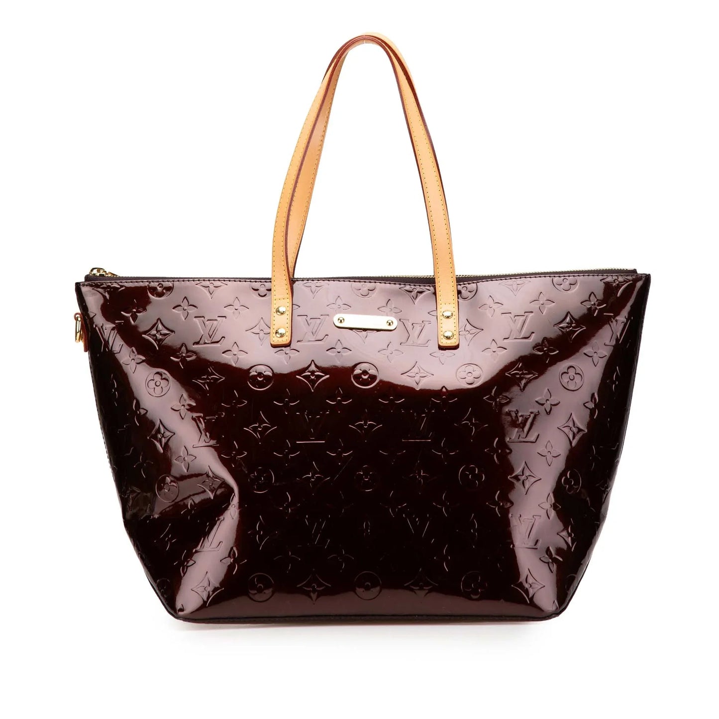 Purple Louis Vuitton Monogram Vernis Bellevue GM Tote Bag
