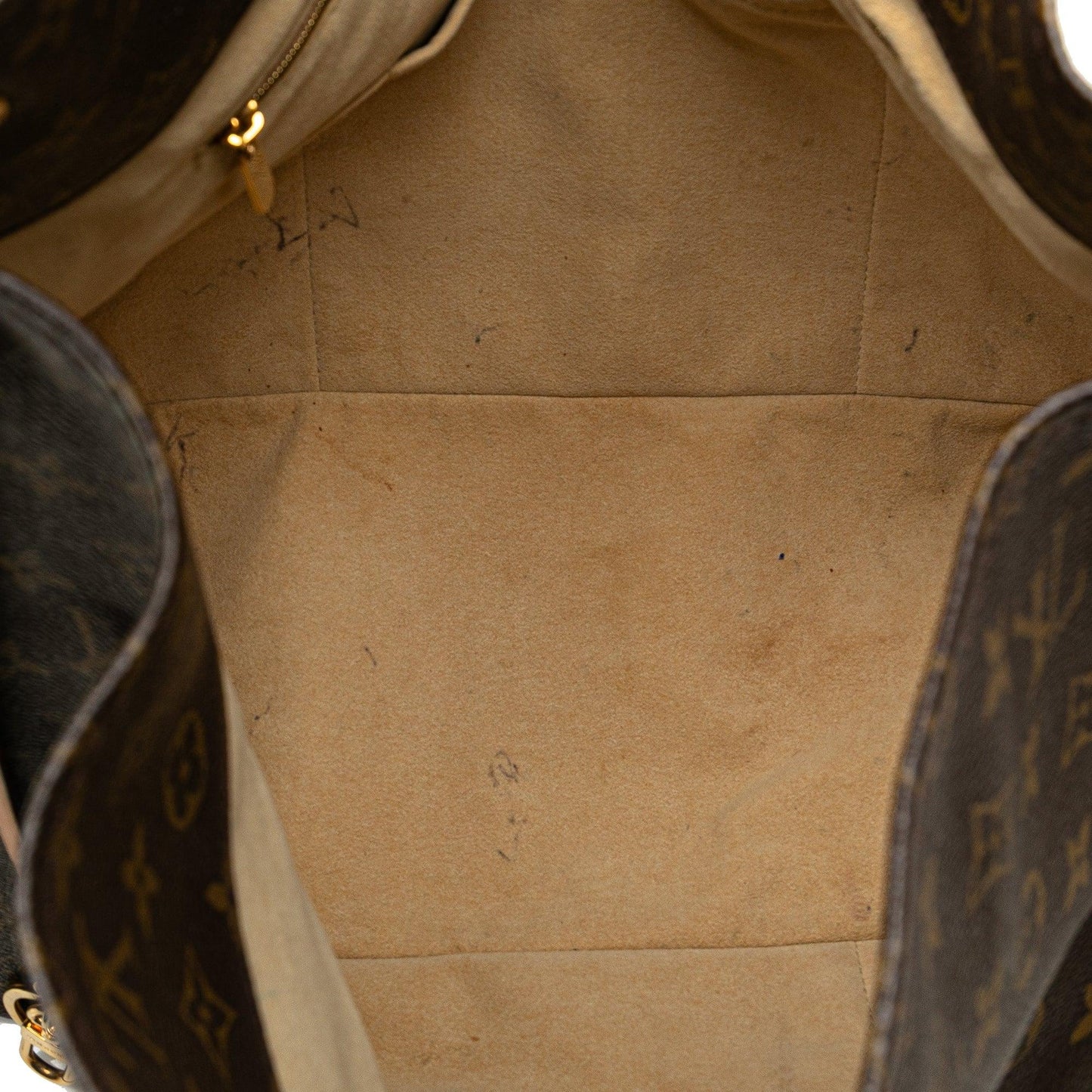 Brown Louis Vuitton Monogram Artsy GM Hobo Bag