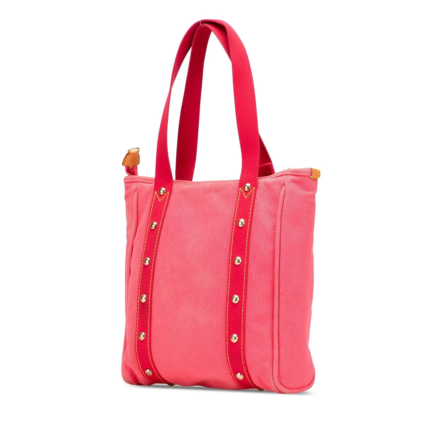Pink Louis Vuitton Antigua Cabas MM Tote Bag