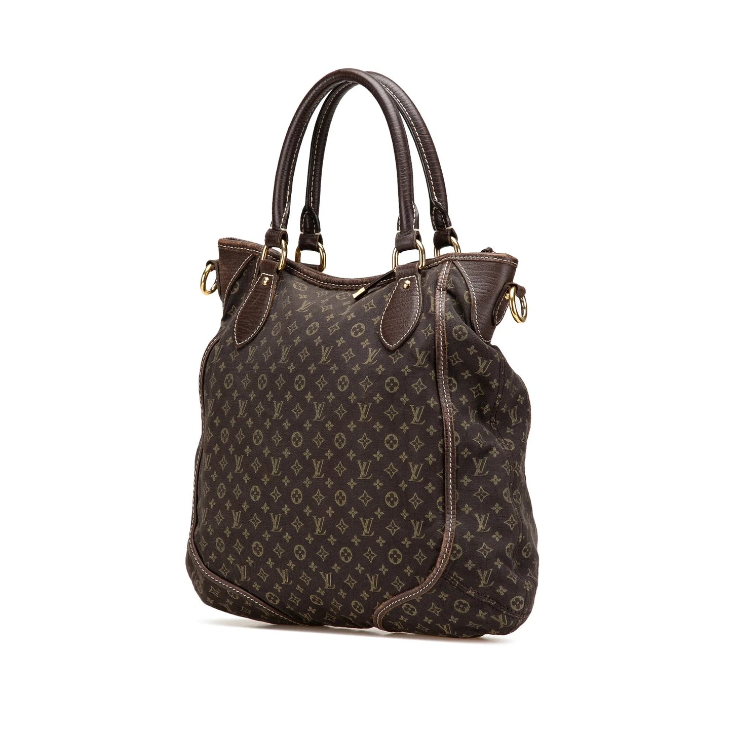 Brown Louis Vuitton Monogram Mini Lin Besace Angele Satchel