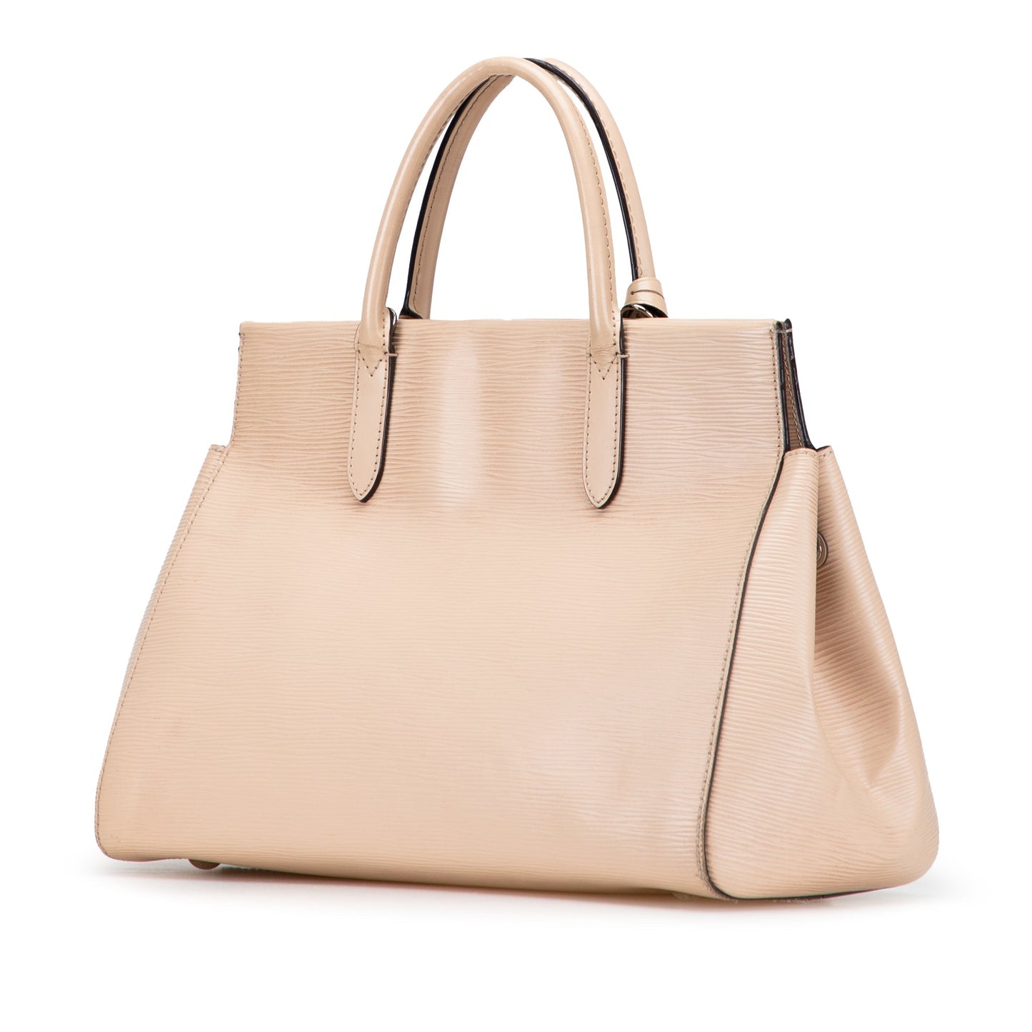 Beige Louis Vuitton Epi Marly MM Satchel