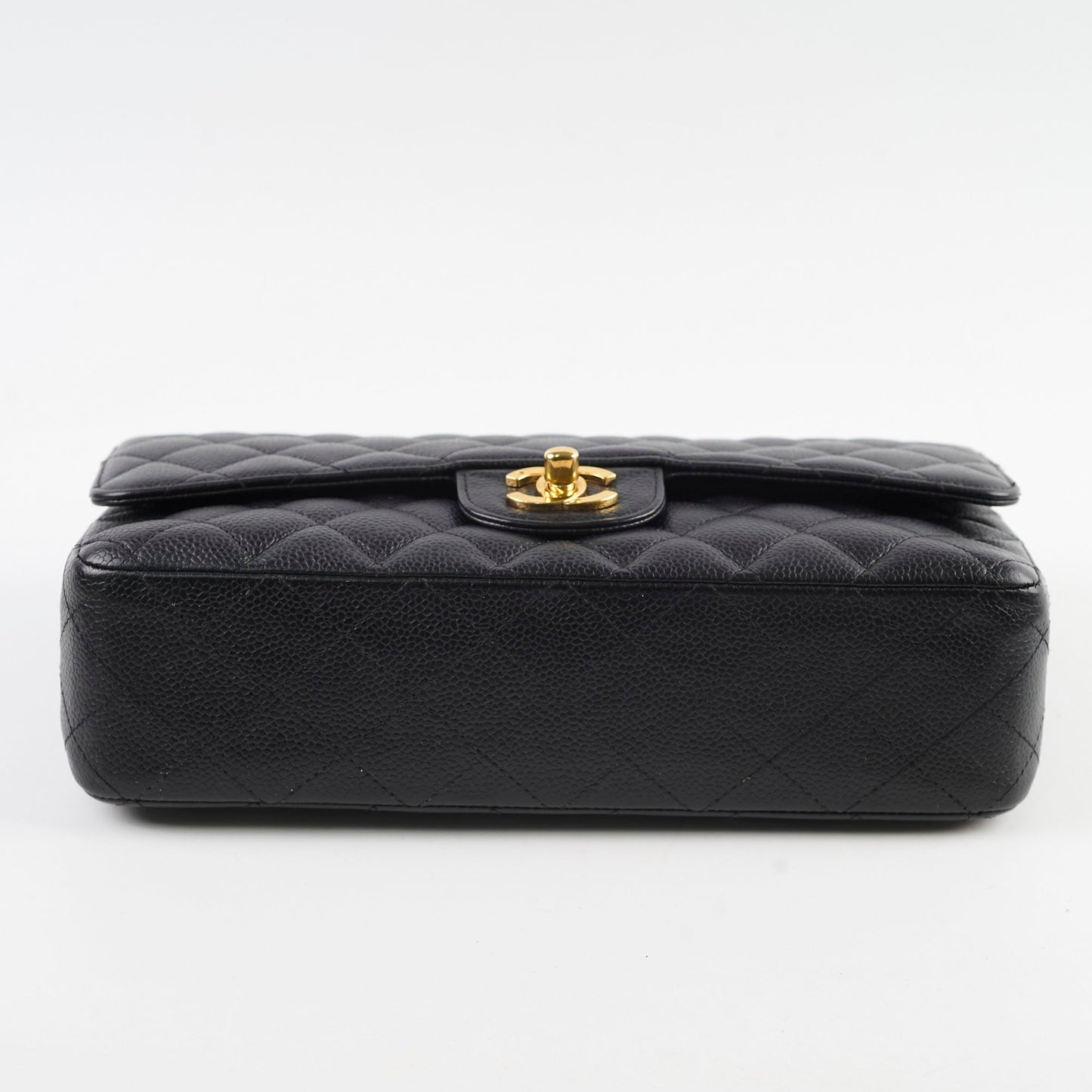 Chanel  Caviar Memium/Large Classic Flap Black