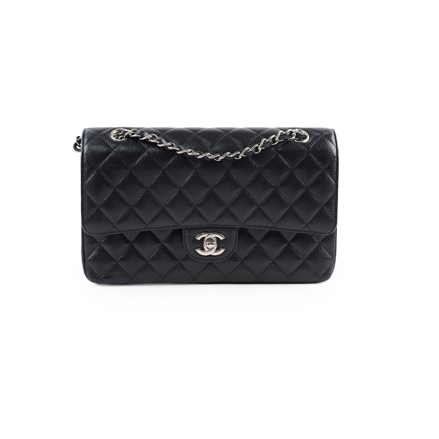Chanel Classic Flap Medium/Large Caviar Black - 29 Series