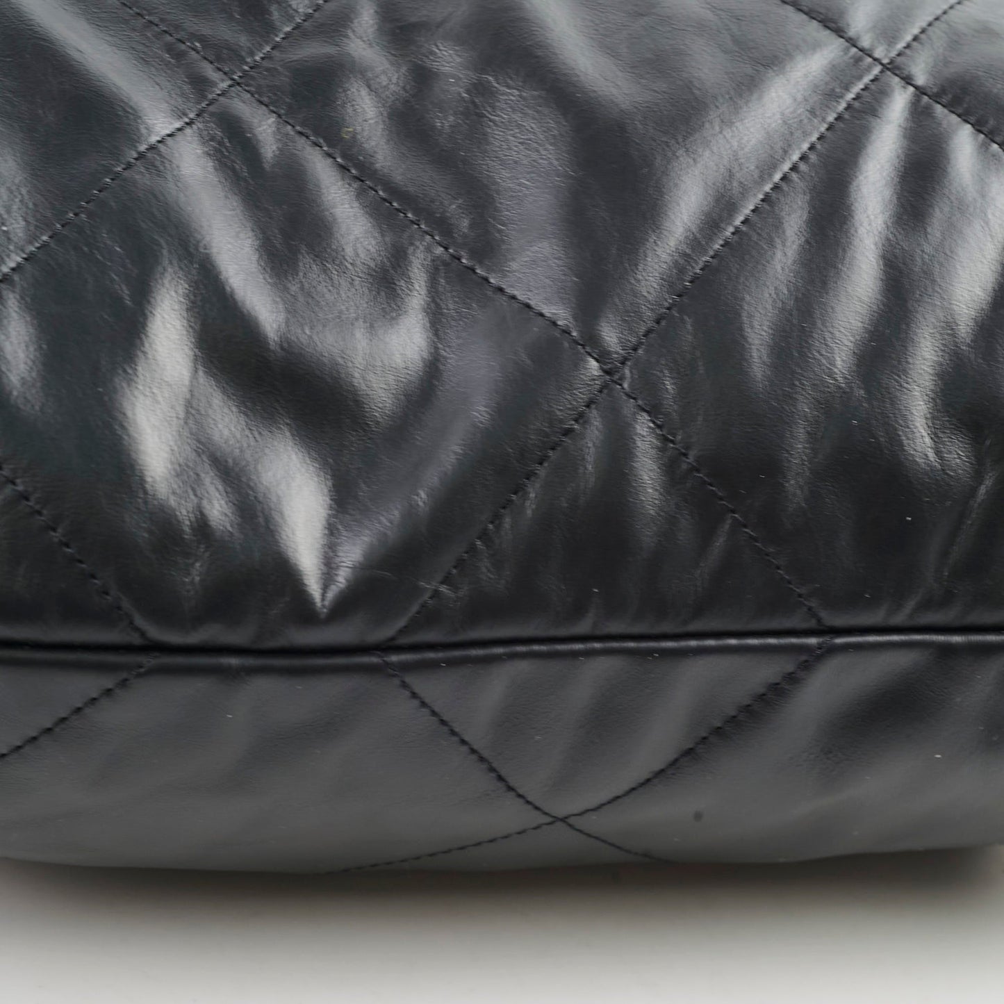 Chanel Medium 22 Bag Black Microchip