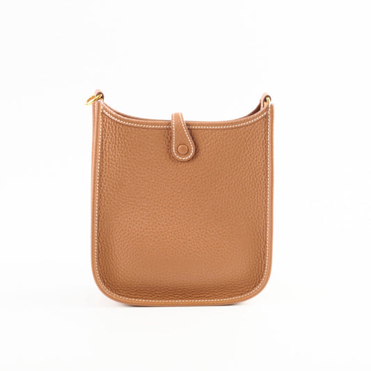 Hermes Mini Evelyne Gold - 2024