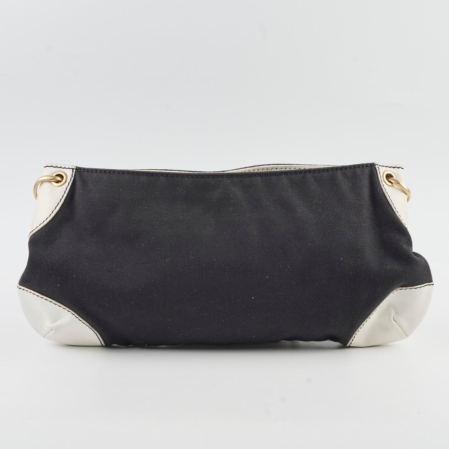 Chanel  Canvas Shoulder Bag