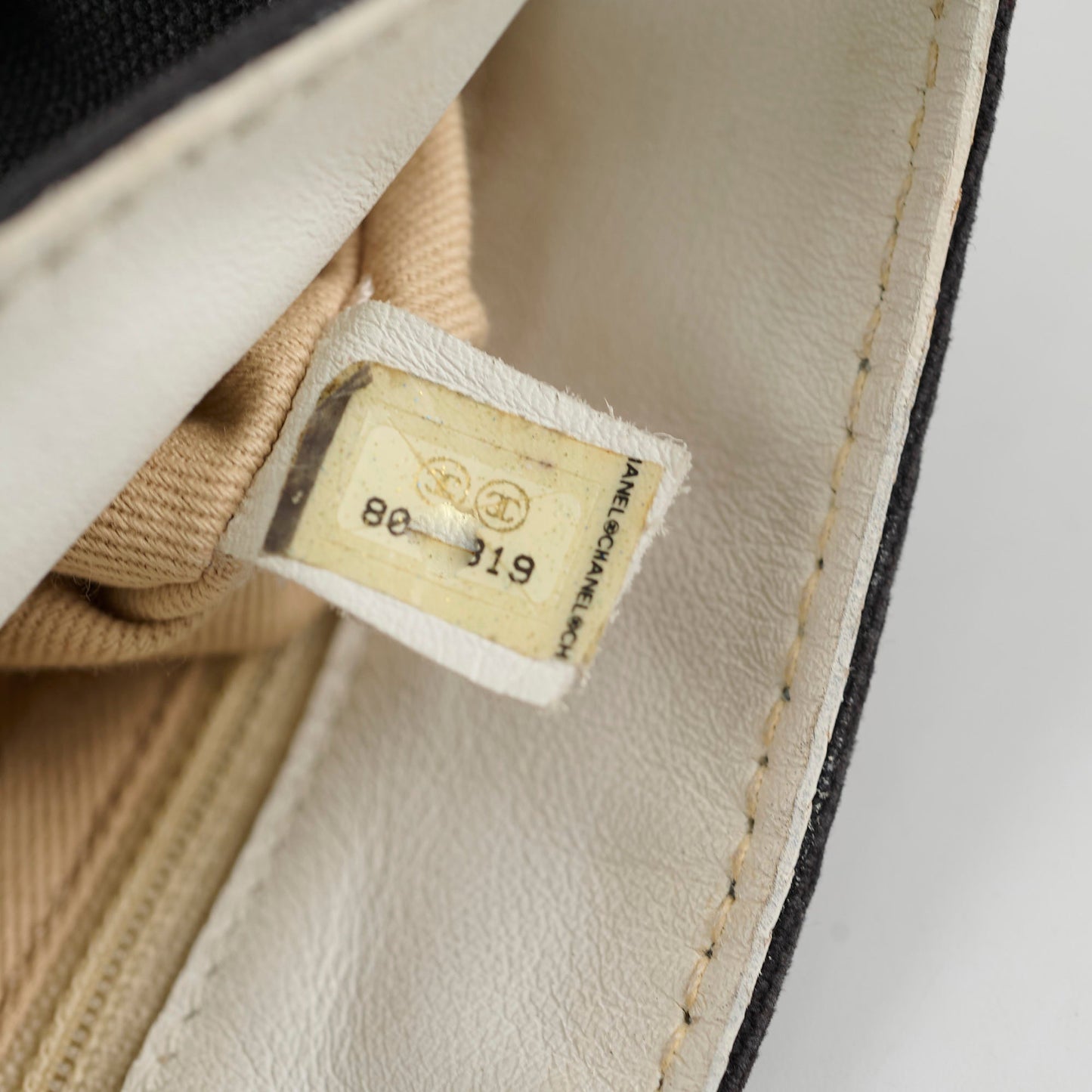 Chanel  Canvas Shoulder Bag