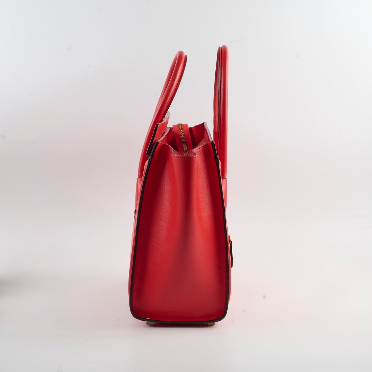 Luxury CELINE Luggage Micro Red