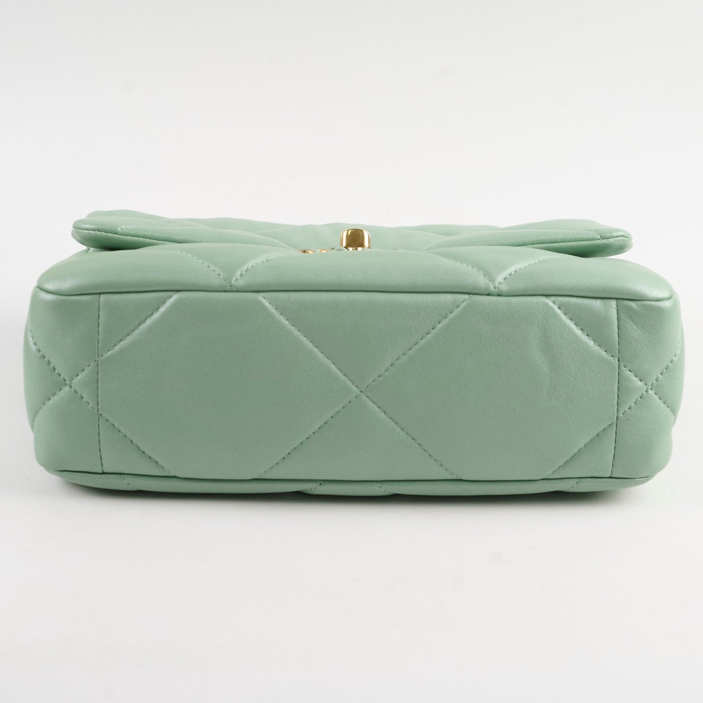 Chanel Small 19 Iridescent Green Microchipped