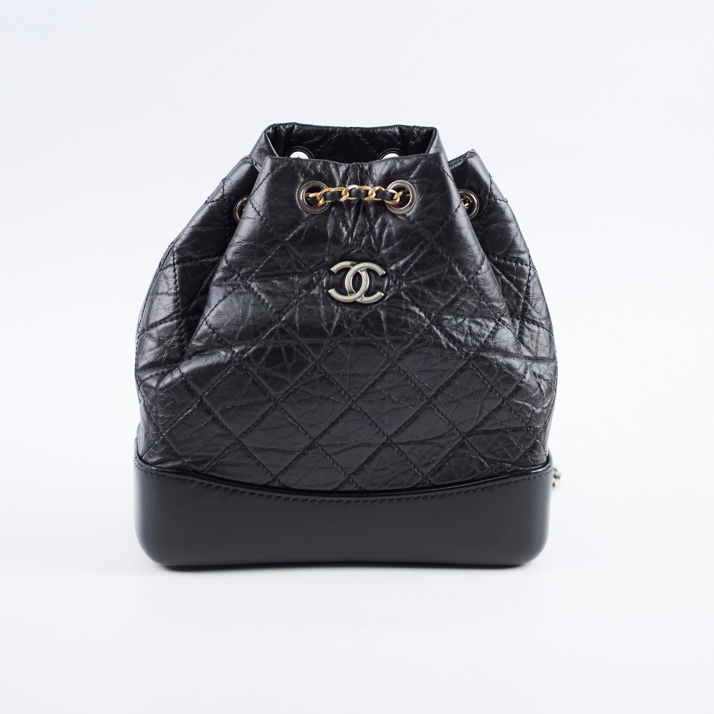 Chanel Gabrielle Backpack Small Black