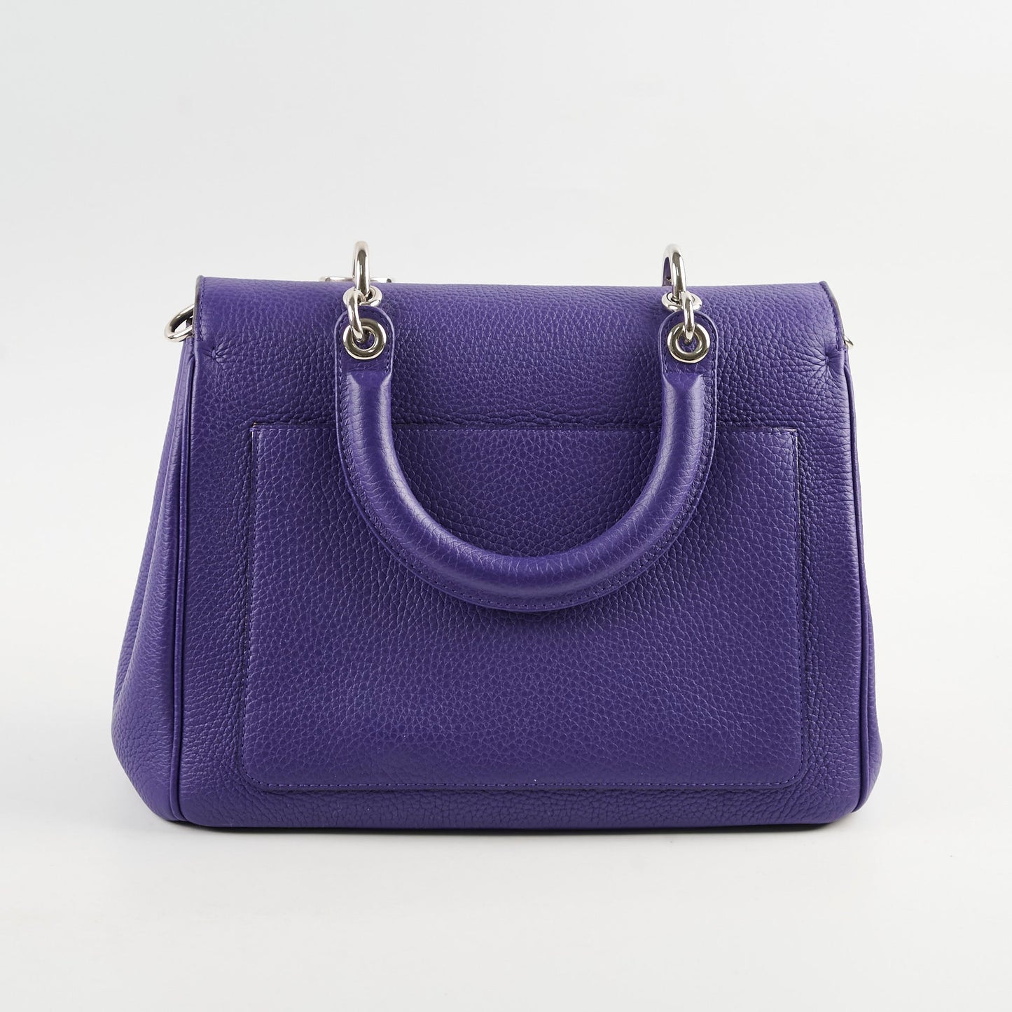 Dior Be Small Purple Top Handle Bag