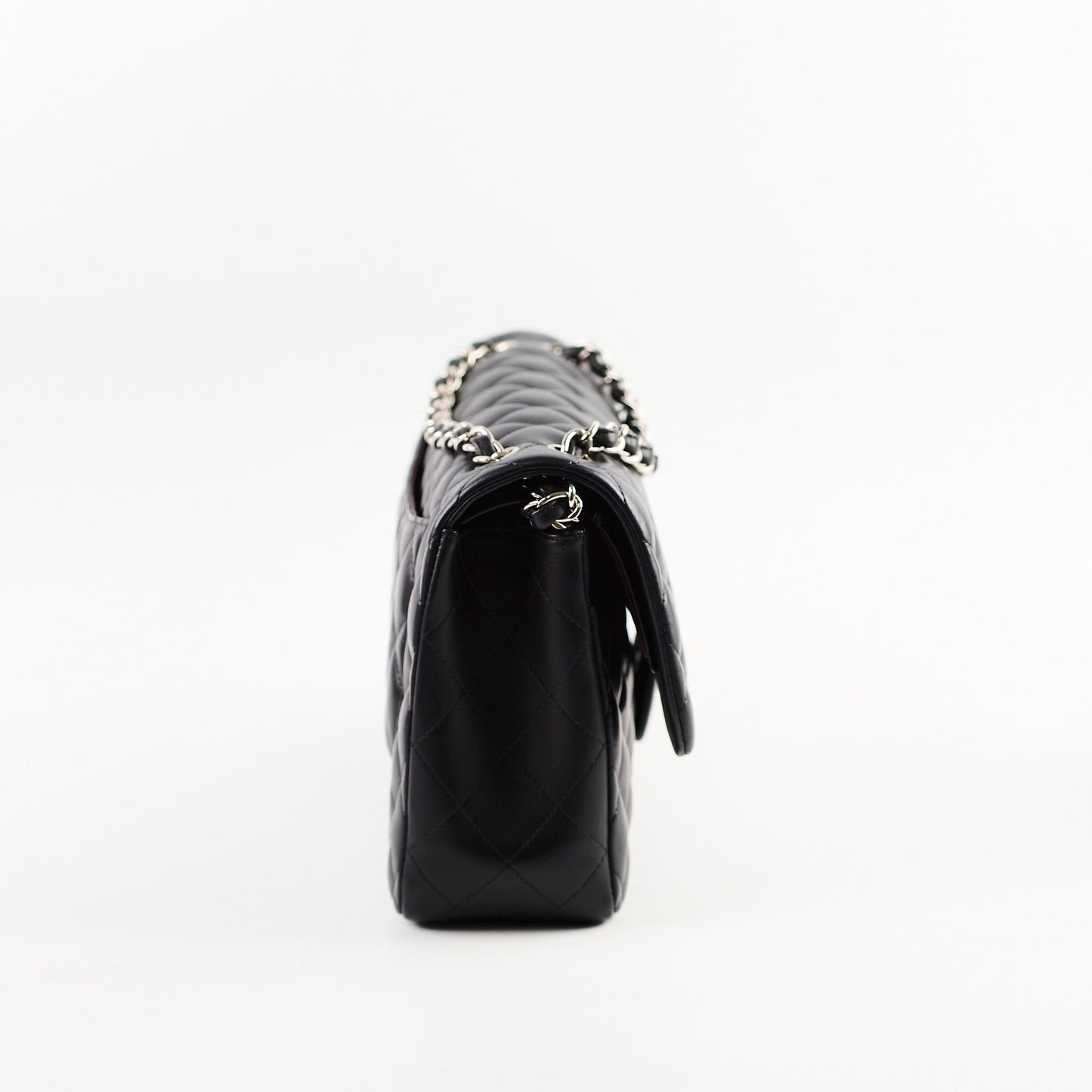 Chanel Classic Flap Jumbo Lambskin Black Series 22