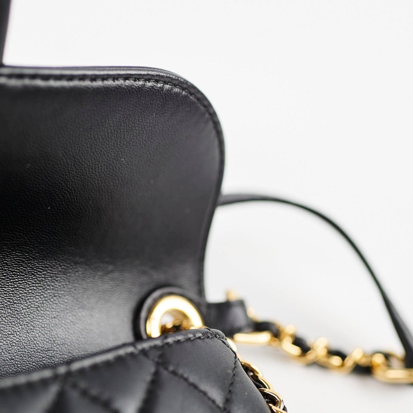 Chanel Unchained Flap Crossbody Bag Black