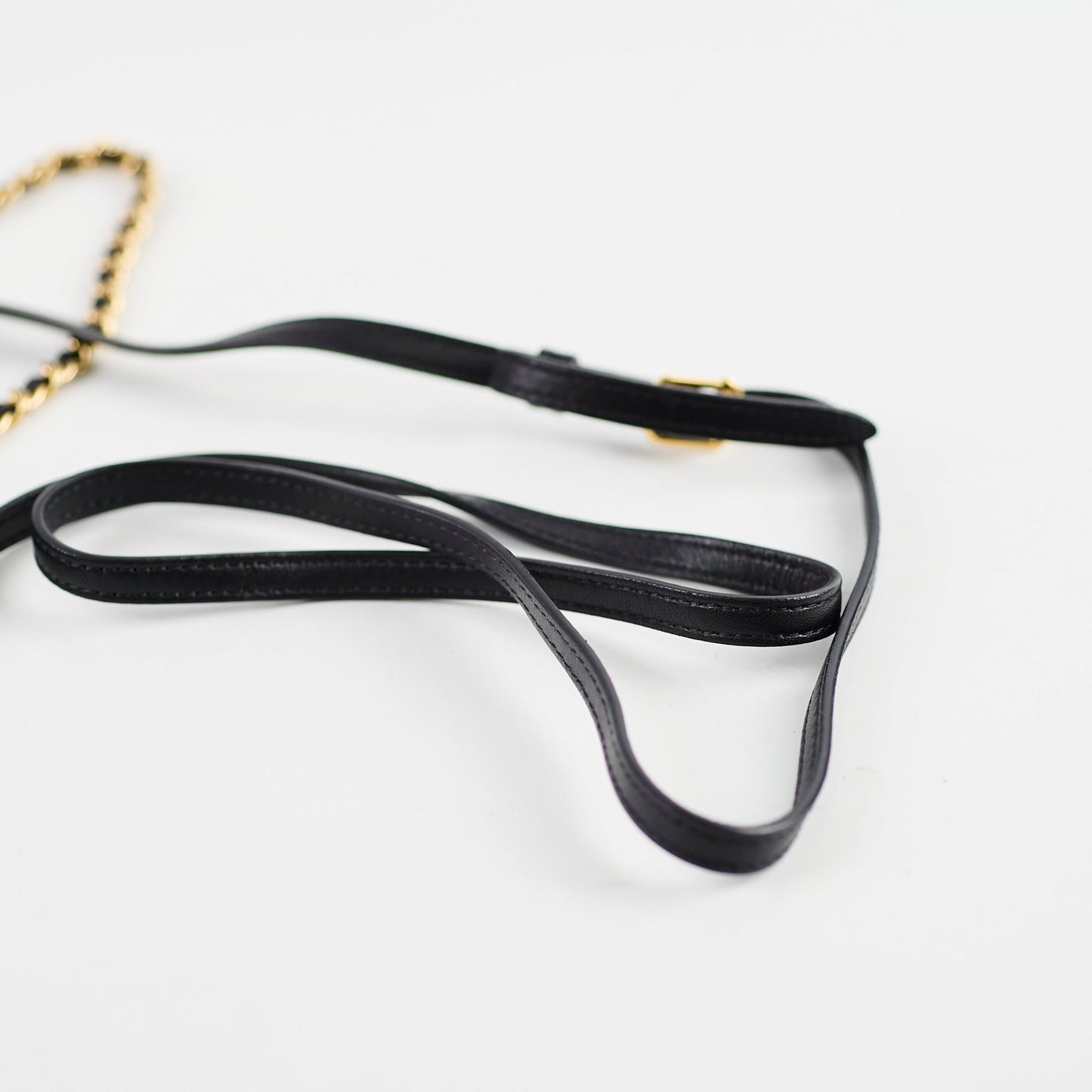 Chanel Unchained Flap Crossbody Bag Black