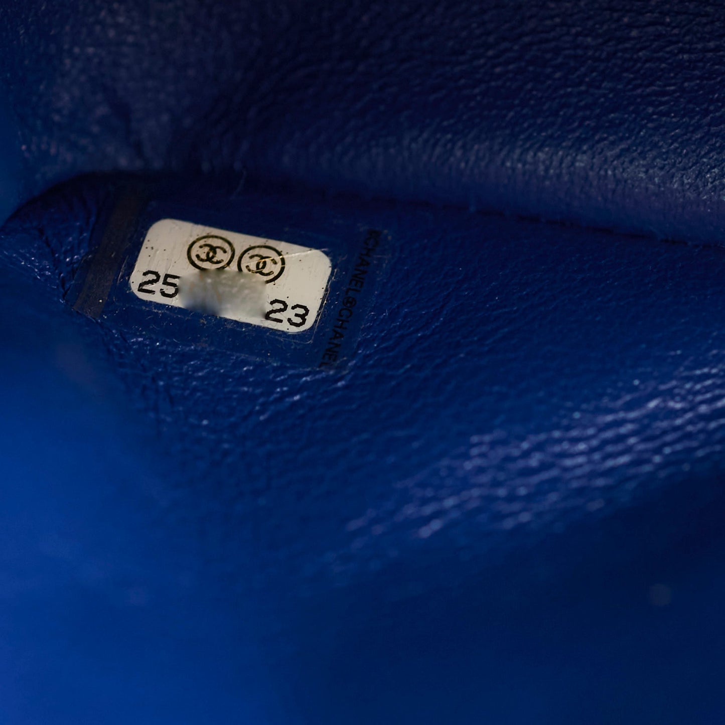 Chanel Mini Rectangular Caviar Blue