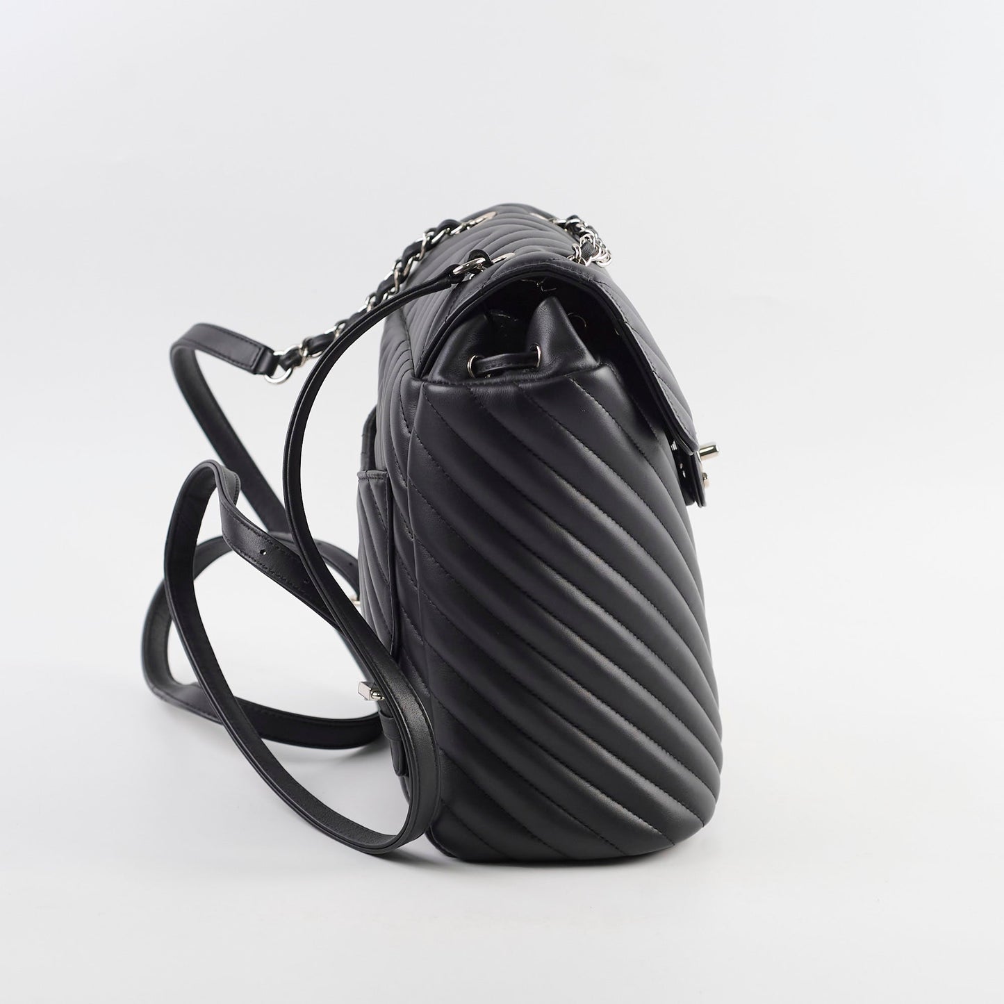 Chanel Small Chevron Urban Spirit Backpack