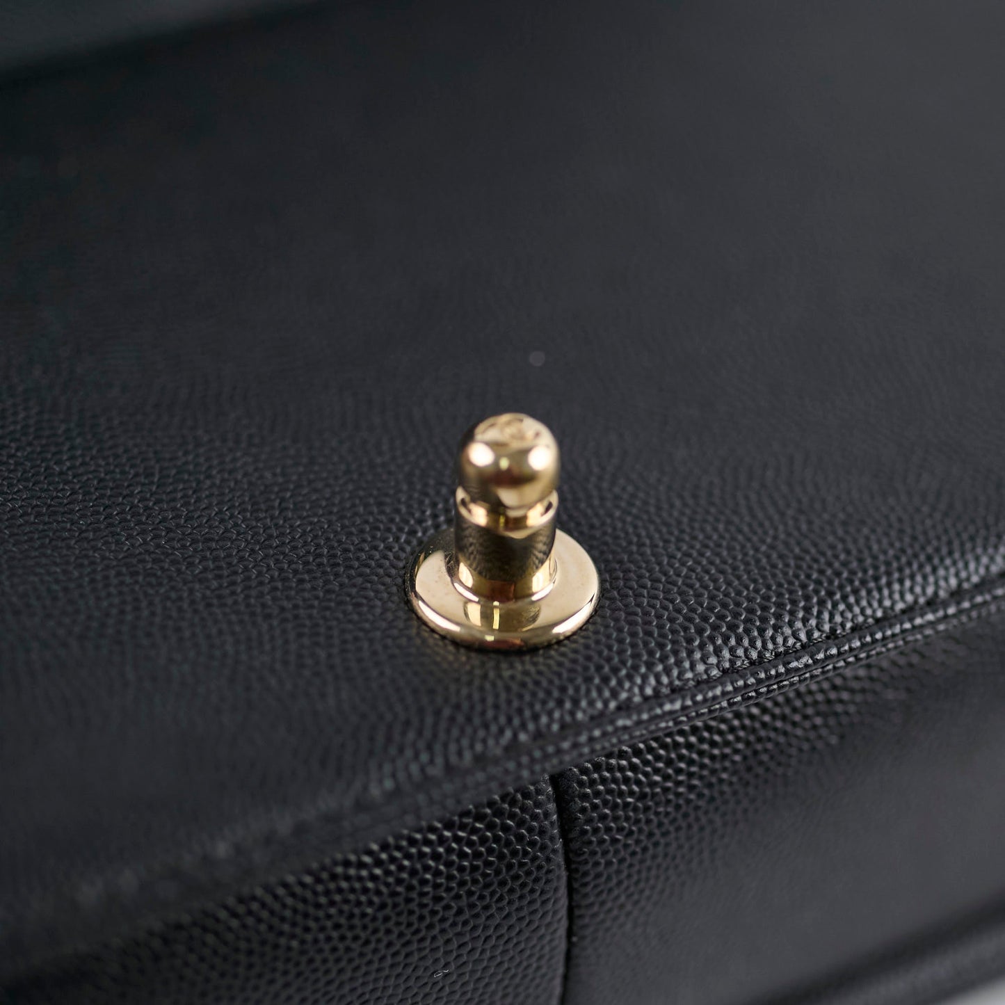 Chanel Boy Old Medium Chevron Caviar Black