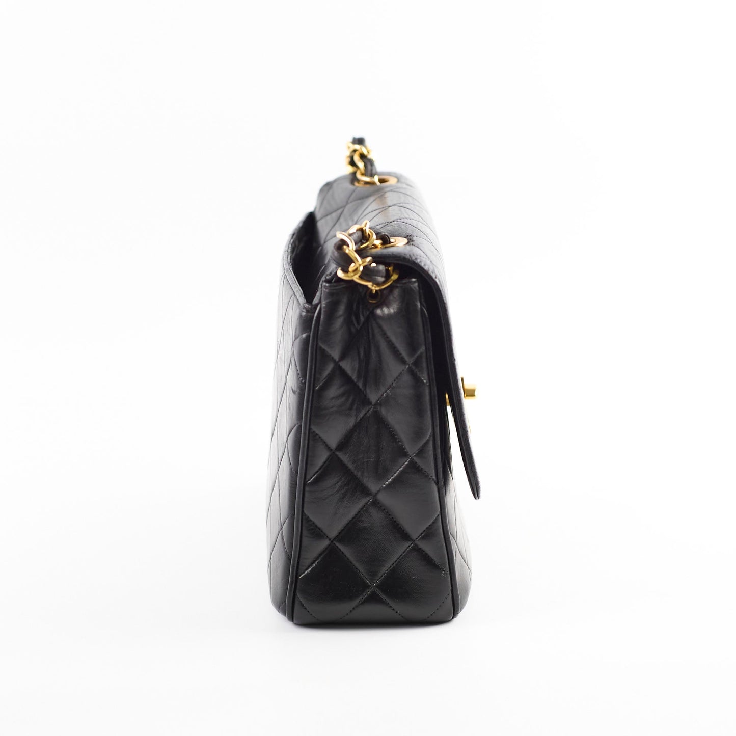 Chanel  Square Shoulder Bag Lambskin (3 Series)
