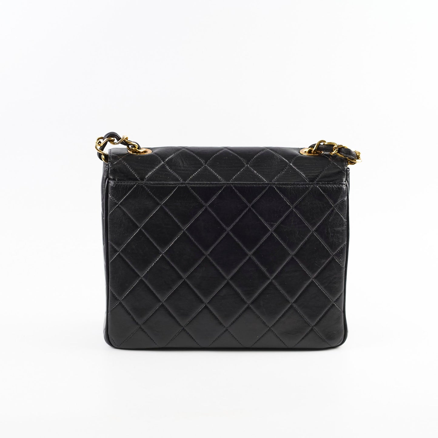 Chanel  Square Shoulder Bag Lambskin (3 Series)
