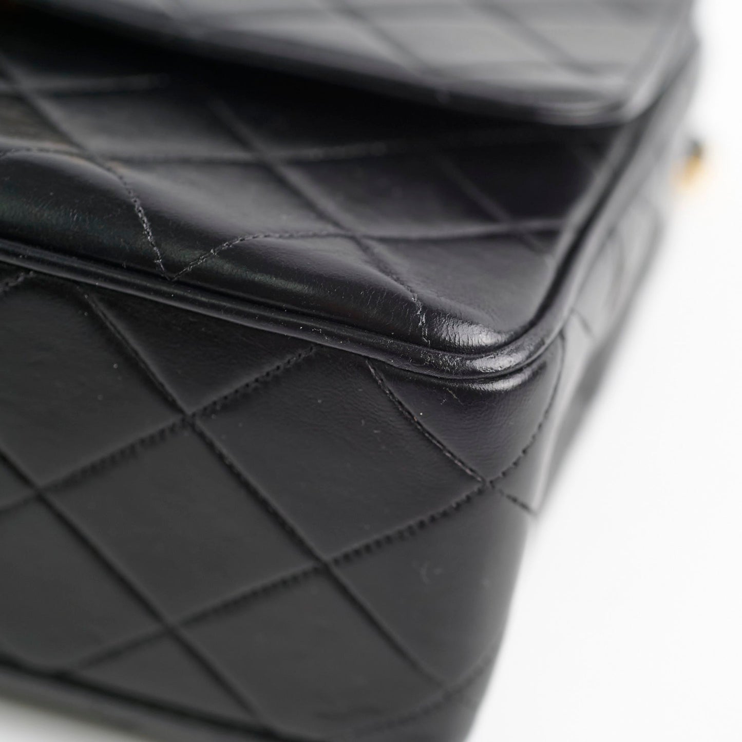 Chanel  Square Shoulder Bag Lambskin (3 Series)