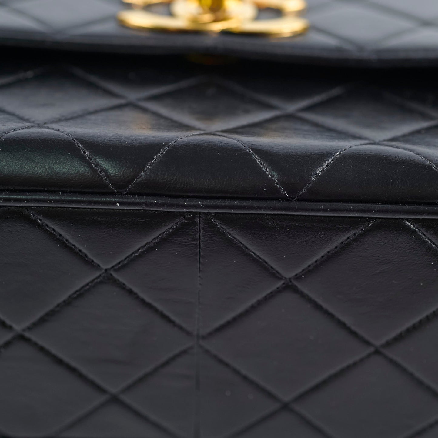 Chanel  Square Shoulder Bag Lambskin (3 Series)