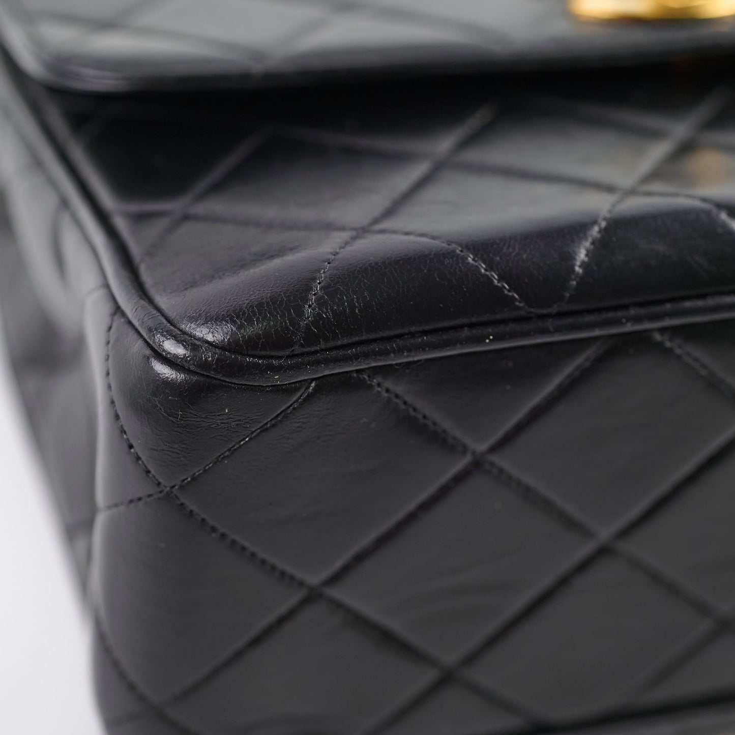Chanel  Square Shoulder Bag Lambskin (3 Series)