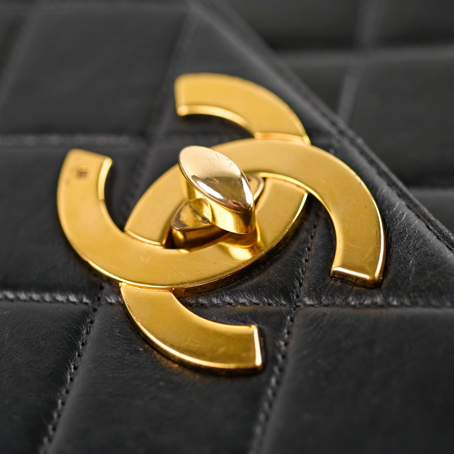 Chanel  Square Shoulder Bag Lambskin (3 Series)