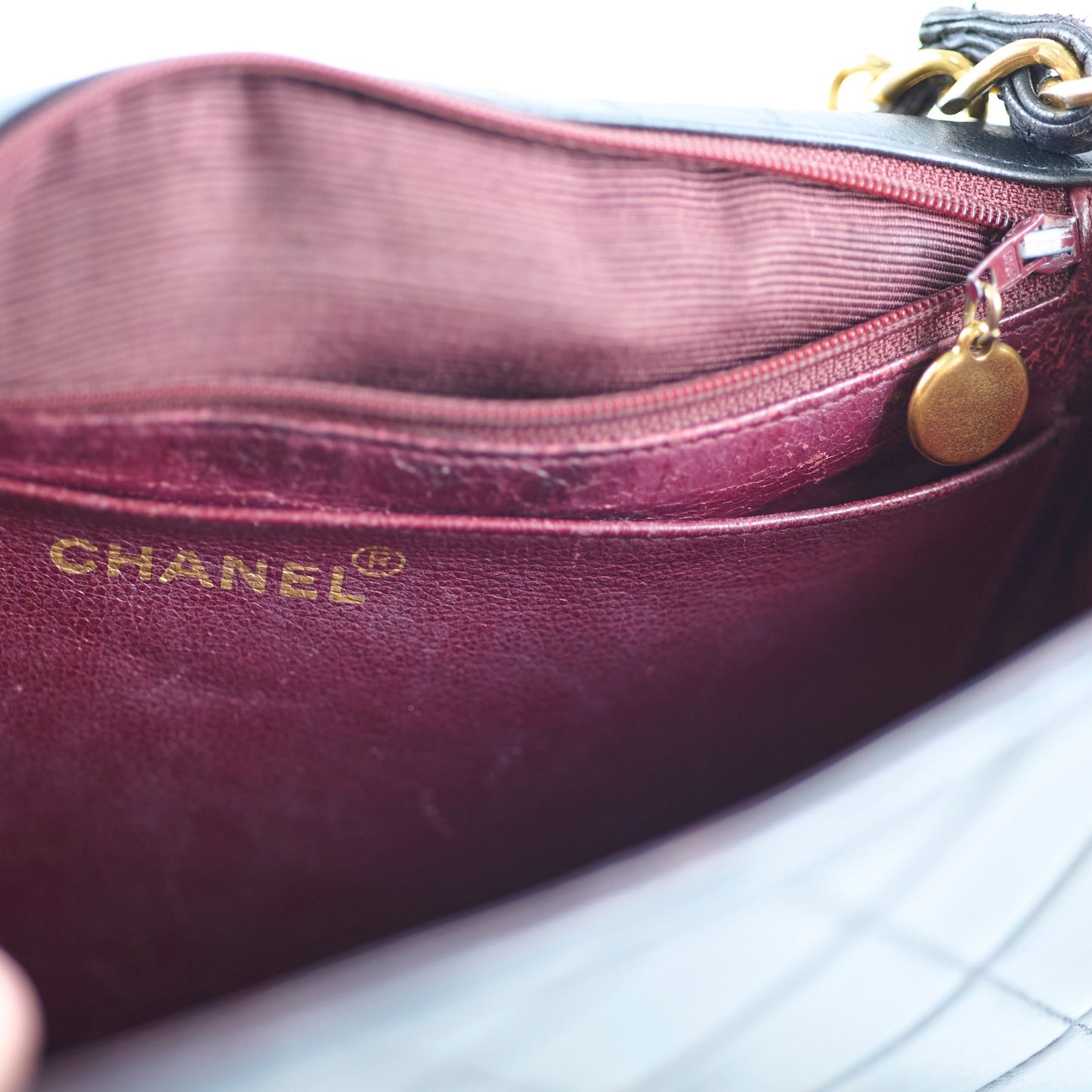 Chanel  Square Shoulder Bag Lambskin (3 Series)