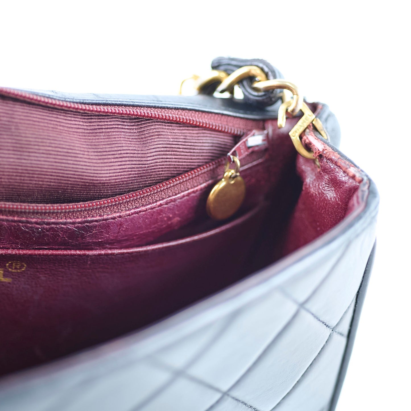 Chanel  Square Shoulder Bag Lambskin (3 Series)