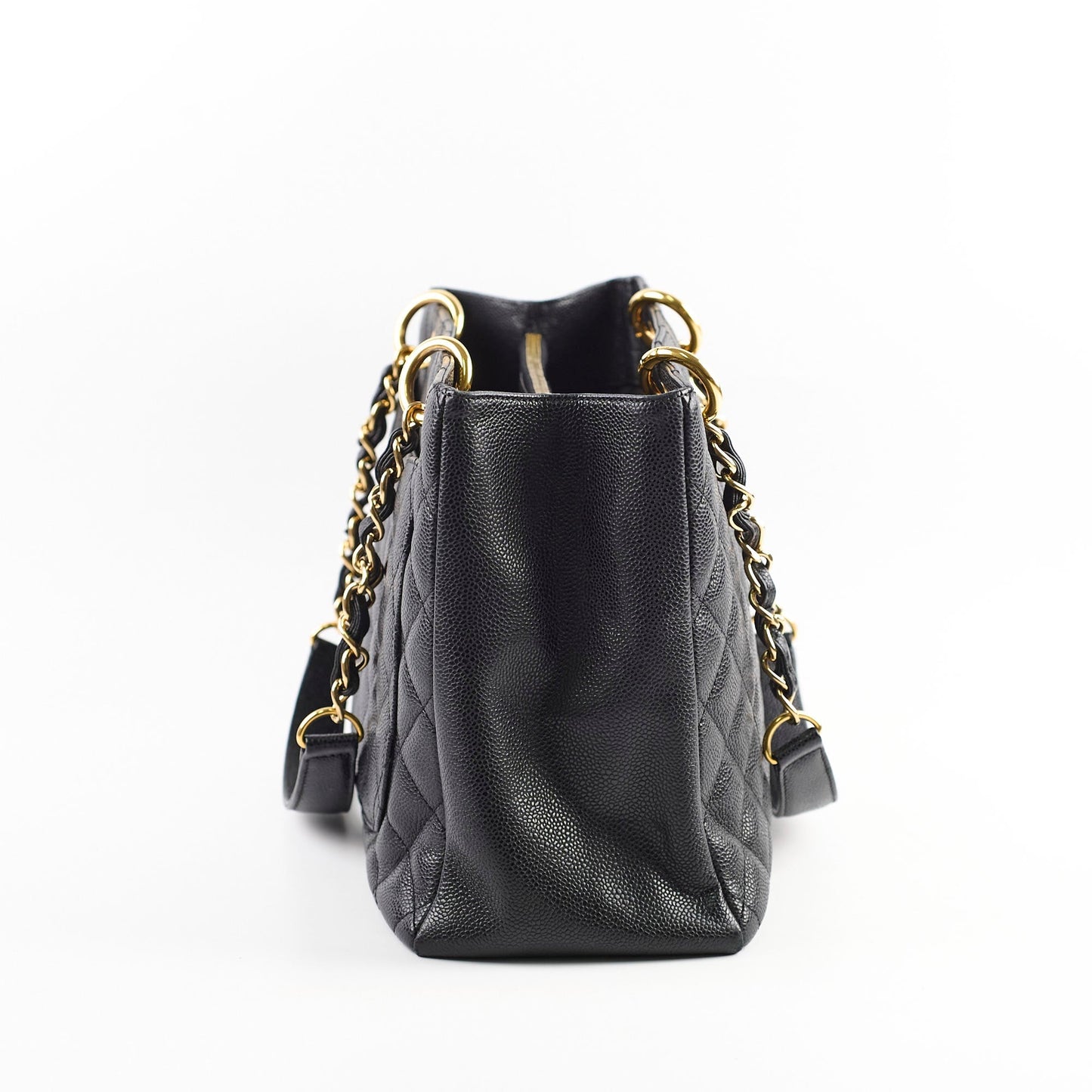 Chanel Caviar Grand Shopping Tote GST Black