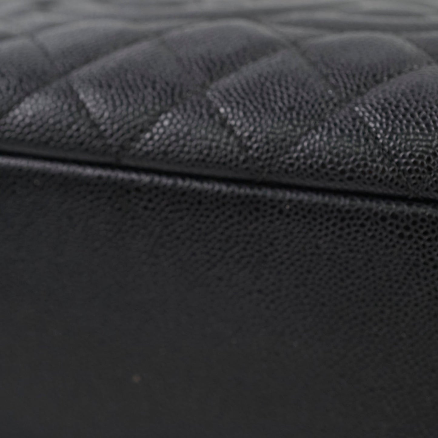 Chanel Caviar Grand Shopping Tote GST Black