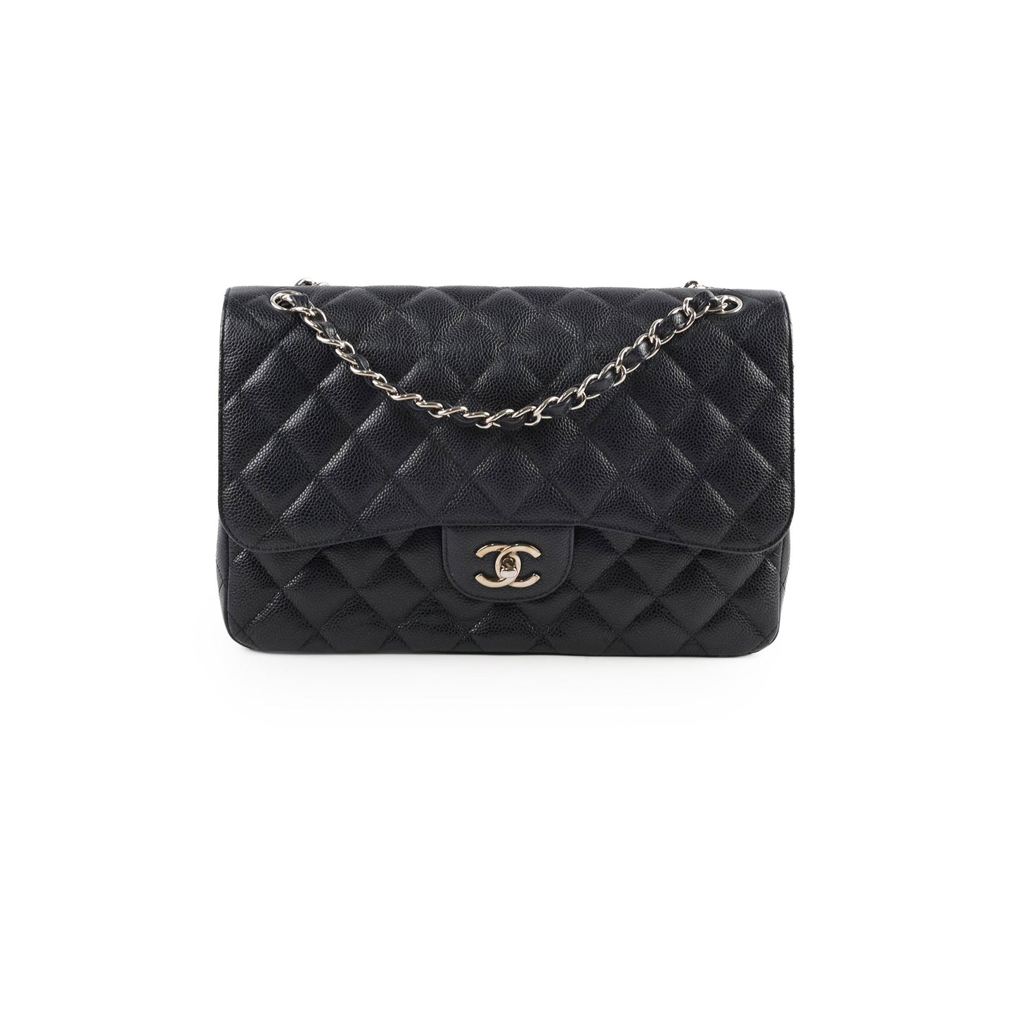 Chanel Jumbo Caviar Black