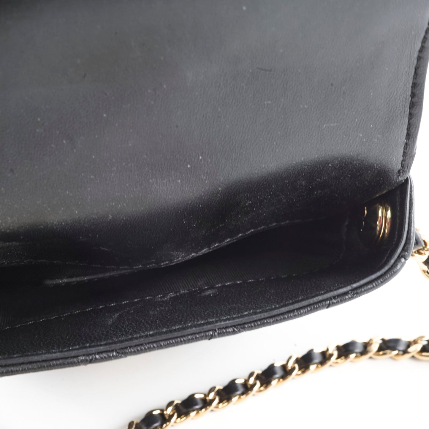 Chanel Side Twin Packs Bag White/Black (27 Series)