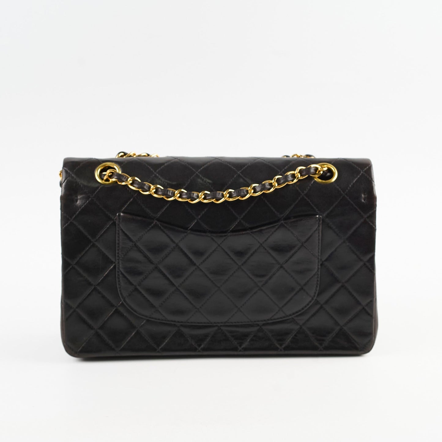 Chanel  Medium M/L 24k Lambskin Classic Flap 4 Series