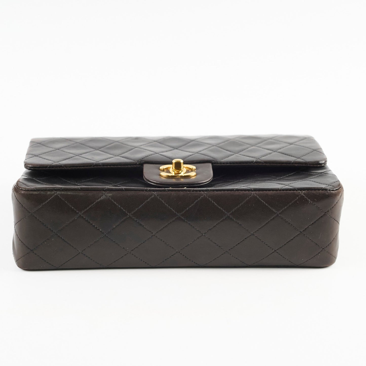 Chanel  Medium M/L 24k Lambskin Classic Flap 4 Series