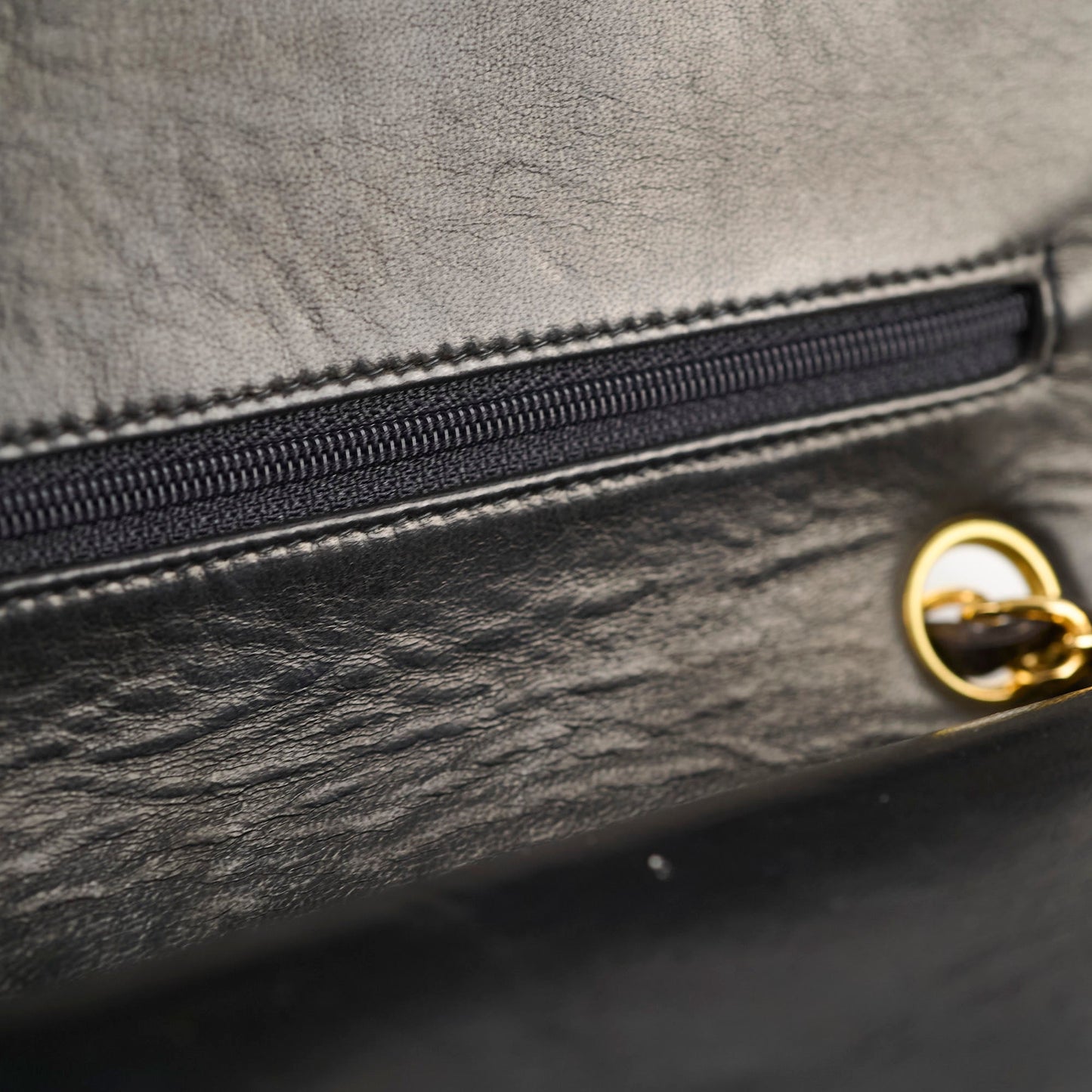 Chanel  Medium M/L 24k Lambskin Classic Flap 4 Series