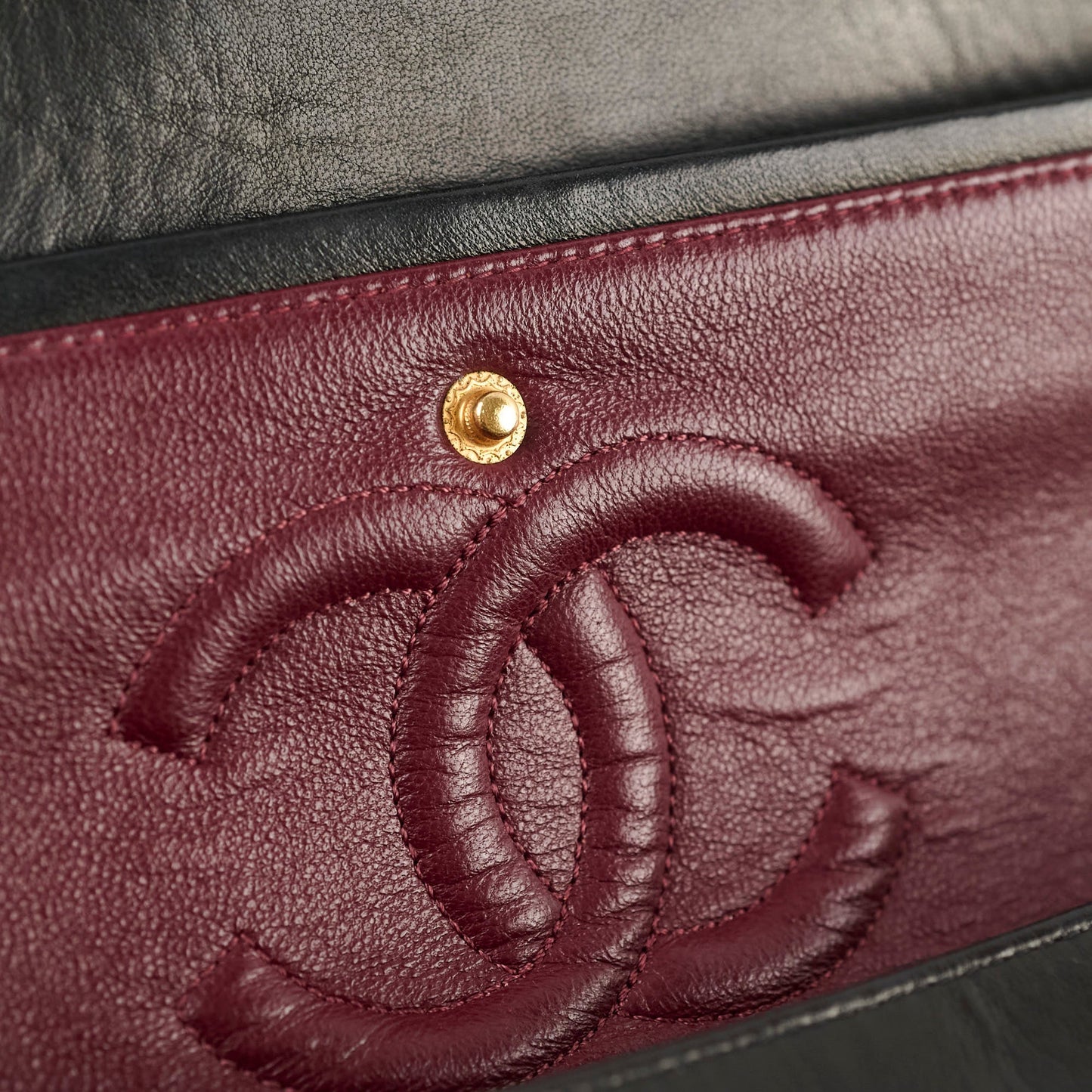 Chanel  Medium M/L 24k Lambskin Classic Flap 4 Series